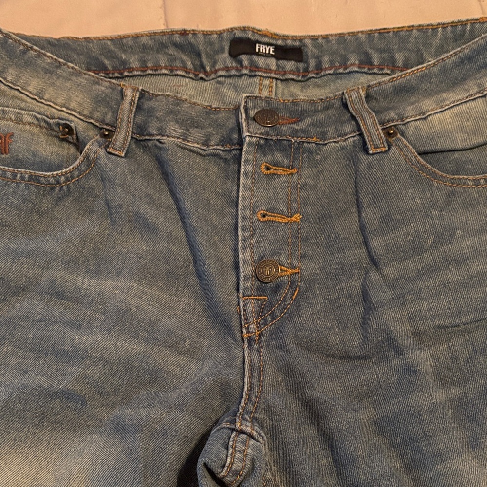 Frye women’s Denim Jeans with Button Fly